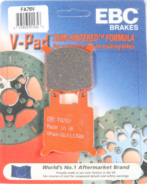 EBC BRAKE PADS V-SERIES FA76V