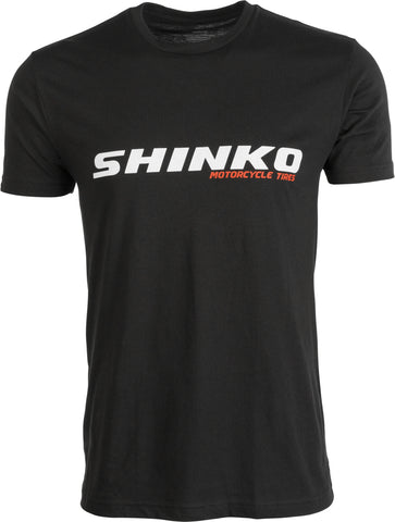 SHINKO T-SHIRT BLACK MD 87-4973M