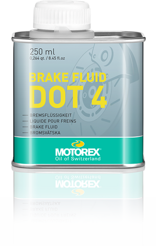 MOTOREX DOT 4 BRAKE FLUID (250ML) 102421