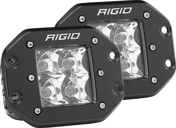 RIGID D-SERIES PRO SPOT FLUSH MOUNT LIGHT PAIR 212213