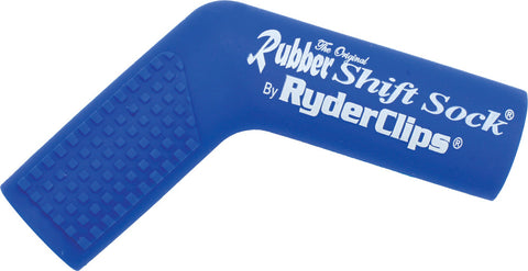 RYDER CLIPS RUBBER SHIFT SOCK (BLUE) RSS-BLUE