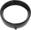 HARDDRIVE FRENCHED HEADLIGHT TRIM RING BLACK 7 TAB STYLE 38-048GB