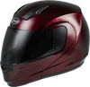 GMAX MD-04 MODULAR HELMET WINE RED LG G104106