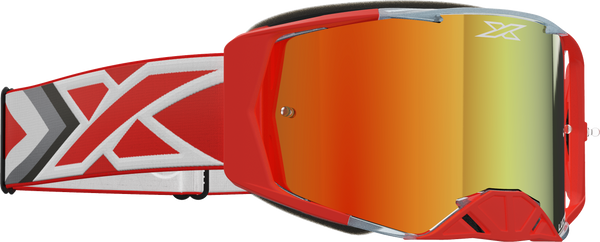 EKS BRAND LUCID GOGGLE RACE RED RED MIRROR 067-11055