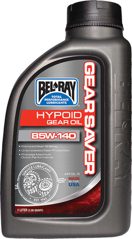 BEL-RAY GEAR SAVER HYPOID GEAR OIL 85W-140 1L 99234-B1LW