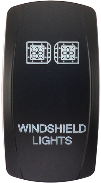 XTC POWER PRODUCTS DASH SWITCH ROCKER FACE WINDSHIELD LIGHT SW00-00107025