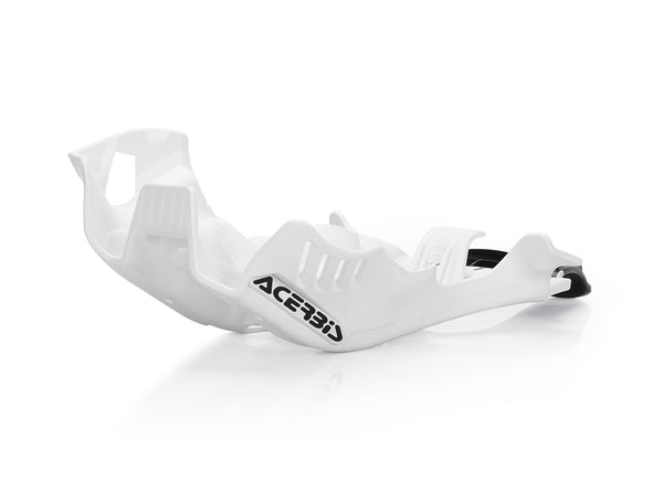 ACERBIS SKID PLATE W/LINKAGE GUARD WHITE/BLACK 2791671035