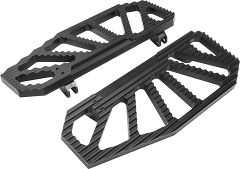 HARDDRIVE GRIPMAX FLOORBOARDS BLACK FLH/FLT 84-UP FLST 84-17 820-51115