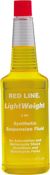 RED LINE SYNTHETIC SUSPENSION FLUID 5W 16OZ 91122