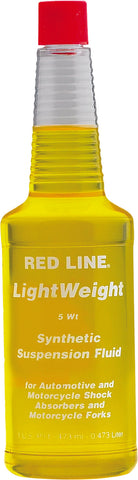 RED LINE SYNTHETIC SUSPENSION FLUID 5W 16OZ 91122