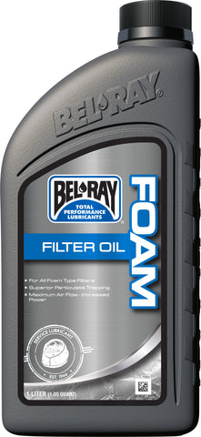 BEL-RAY FOAM FILTER OIL 1L 99190-B1LW