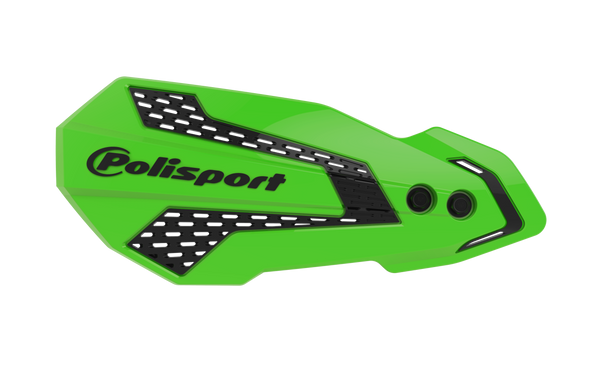 POLISPORT MX FLOW HANDGUARDS GREEN/BLACK 8308200011