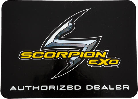 SCORPION EXO AUTHORIZED DEALER STICKER 59-510