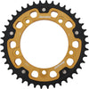 SUPERSPROX REAR STEALTH SPROCKET ALU/STL 42T-525 GLD SUZ/TRI RST-1792-42-GLD