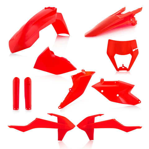 ACERBIS FULL PLASTIC KIT FLO-ORANGE 2733424617