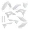 ACERBIS FULL PLASTIC KIT WHITE 2736250002