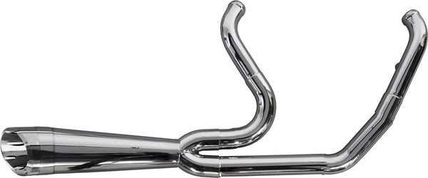 TBR COMP S 2IN1 EXHAUST SOFTAIL M8 POLISHED W/TURNOUT 005-5120199-PSG