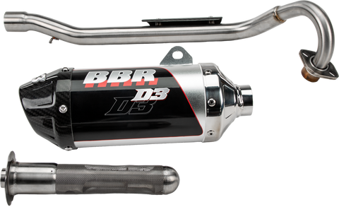 BBR D3 EXHAUST SYSTEM HON 240-HXR-5031