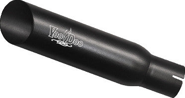 VOODOO SLIP-ON SUZ BLACK SINGLE GSX-R600/750 VEGSXR6/7K8B