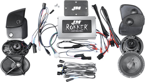 J&M ROKKER XXR 800W 4-SP/AMP STG5 15-20 FLTR XXRK-800SP4-15RC-ST5