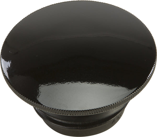 HARDDRIVE GAS CAP SCREW-IN SMOOTH VENTED GLOSS BLACK `96-20 012772