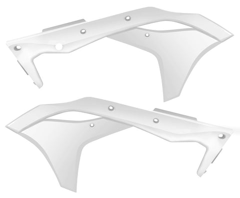 ACERBIS RADIATOR SHROUDS WHITE 2630610002