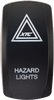 XTC POWER PRODUCTS DASH SWITCH ROCKER FACE HAZARDS SW00-00119013