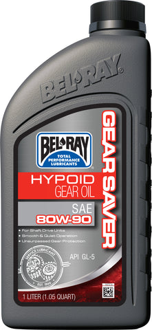 BEL-RAY GEAR SAVER HYPOID GEAR OIL 80W-90 1L 99230-B1LW