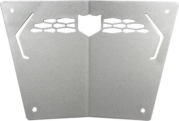 PRO ARMOR FRONT SPORT BUMPER SKID PLATE SPARKLE SILVER METALLIC P187P363SSM