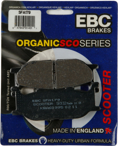 EBC BRAKE PADS SFA179