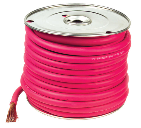 GROTE BATTERY CABLE 6 GA 25' RED 82-6722