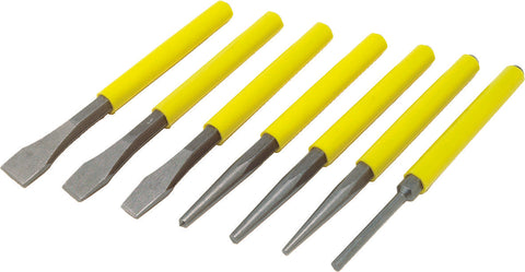 PERFORMANCE TOOL 7 PC CHISEL/PUNCH SET W750