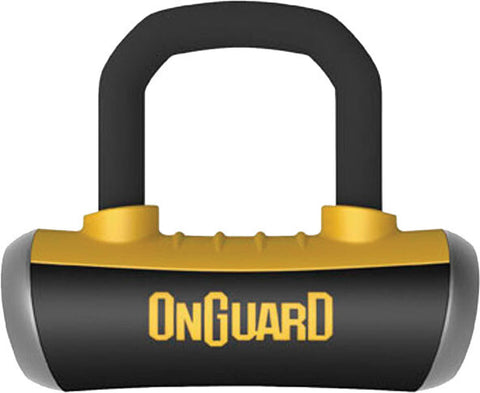 ONGUARD BOXER 8046 DISC LOCK WITH DISC REMINDER BLACK/YELLOW 45008046