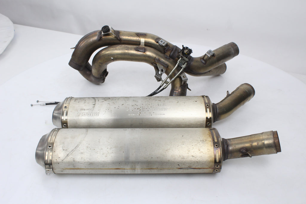 Exhaust Full System Muffler Header Ducati 848 EVO 08-13 OEM