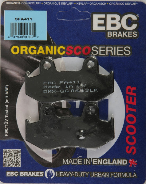 EBC BRAKE PADS SFA411