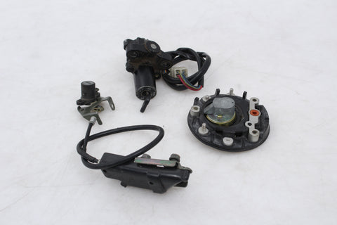Ignition Switch Key Gas Cap Set Seat Latch Yamaha YZF-R6 99-02 OEM