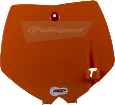 POLISPORT NUMBER PLATE ORANGE 8661600001