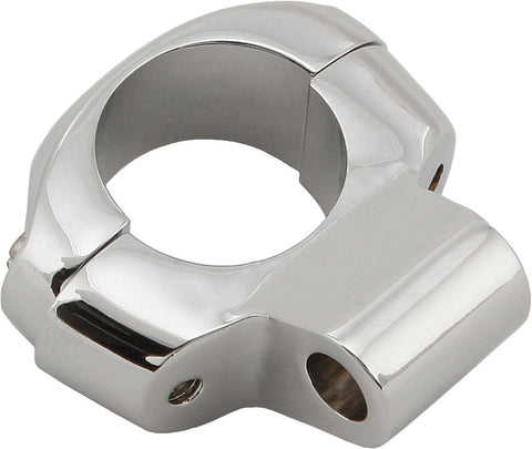 HARDDRIVE TWO PIECE ADJUSTABLE MOUNTING CLAMP CHROME 60-0006