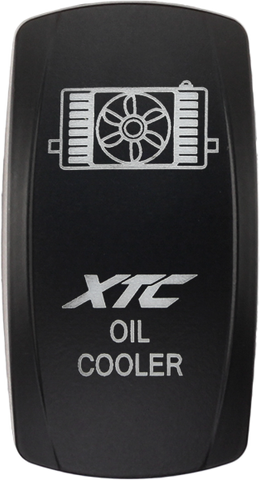 XTC POWER PRODUCTS DASH SWITCH ROCKER FACE OIL COOLER SW00-00110031