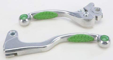 FLY RACING GRIP LEVER SET GREEN 205-060