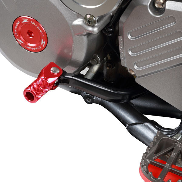 ZETA FORGED SHIFT LEVER RED SUZ ZE90-4242