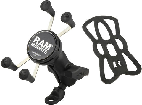 RAM X-GRIP PHONE MOUNT W/9MM ANGLED BOLT HEAD ADAPTER RAM-B-272-A-UN7