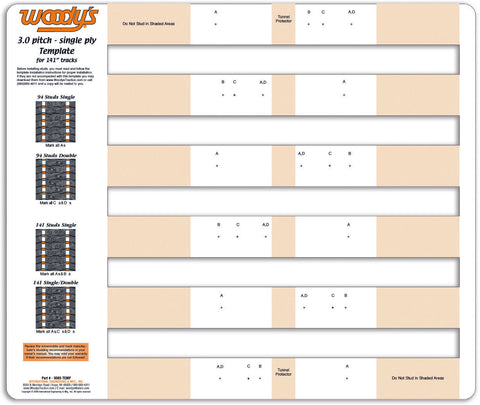 WOODYS STUDDING TEMPLATE 3.0