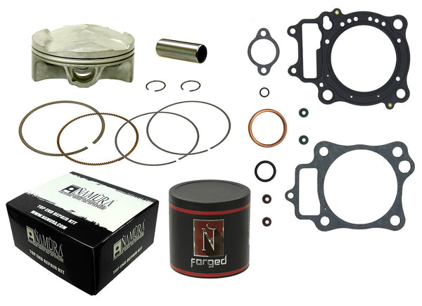 NAMURA TOP END KIT FORGED NIKASIL CYL 76.77/+0.01 11:1 HON FX-10042-BK