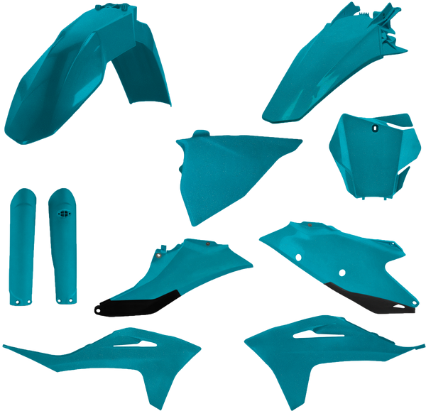 ACERBIS FULL PLASTIC KIT GAS TEAL METALLIC 2872797441