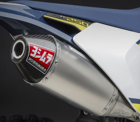 YOSHIMURA RS-4 HEADER/CANISTER/END CAP EXHAUST SLIP-ON SS-AL-CF 262522D321