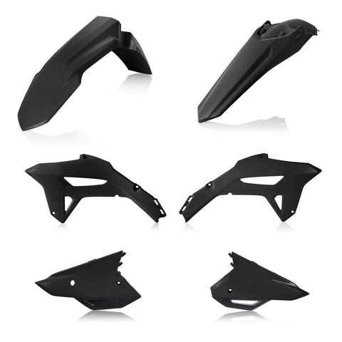 ACERBIS PLASTIC KIT HON BLACK 2858910001