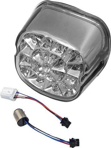 HARDDRIVE LAYDOWN LED TAILLIGHT SMOKED LENS L24-0433DMLED