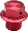 ZETA MAGNETIC DRAIN PLUG RED ZE58-1323