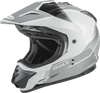 GMAX GM-11 DUAL-SPORT SCUD HELMET WHITE/GREY LG G1113246